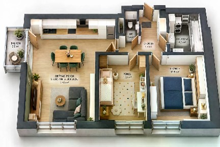 Prodej bytu 3+kk 66 m²