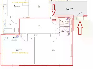 Prodej bytu 2+kk 55 m²