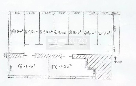 Pronájem skladového prostoru 10 m²