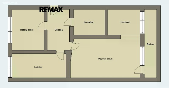 Prodej bytu 3+1 69 m²