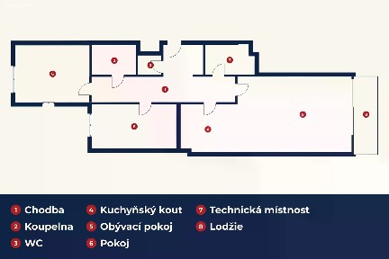 Prodej bytu 3+kk 99 m²