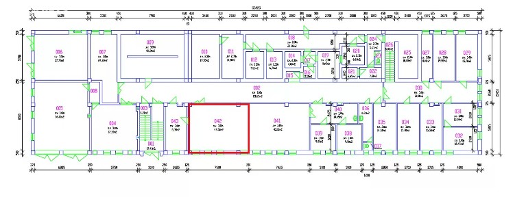 Pronájem skladového prostoru 43 m²
